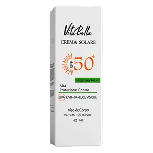 کرم ضد آفتاب spf 50 بی‌رنگ ویتابلا