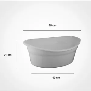 لگن بیضی لیمون