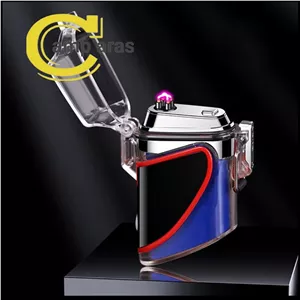 فندک شارژی پلاسمایی چراغ دار LED USB FW-39