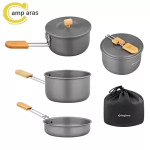 ست ظروف 7 تکه کینگ کمپ مدل KA2126