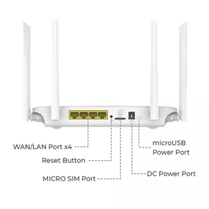 مودم روتر سیمکارتی 4G LTE نزتک مدل NZT-77DX