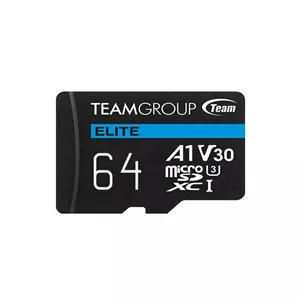 کارت حافظه MicroSDXC تیم گروپ A1 V30 کلاس 10 ظرفیت 64 گیگابایتخشاب