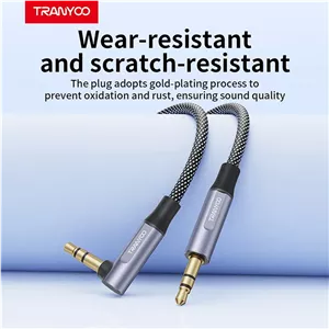 کابل صدا AUX ترانیو مدل Tranyoo T-E12 طول 1 متر