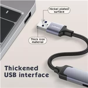 هاب چهار پورت USB3.0 الدینیو مدل LDNIO DS-74U