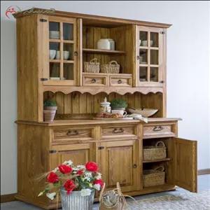 بوفه زیبا با سه درب و پنج کشو، رنگبندی