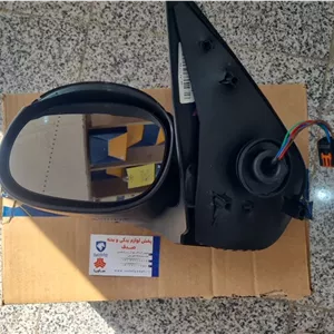 آینه برقی چپ تاشو دستی با گرمکن پژو 206 پژو 207 ایساکو