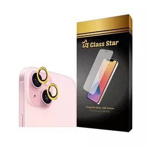 محافظ لنز دوربین گلس استار مدل SHABRANGG مناسب برای گوشی موبایل اپل iPhone 15