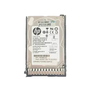 هارد سرور مدل HPE HDD 600GB SAS 6G Ent 10K SFF SC 512n ظرفیت 600 گیگابایت 619286-003