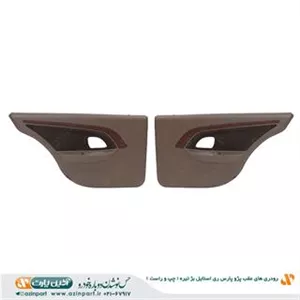 رودری پژو پارس ری استایل بژ تیره عقب (چپ و راست)