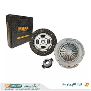 دیسک و صفحه کلاچ رنو L90 با بلبرینگ برند ماپا (MAPA)