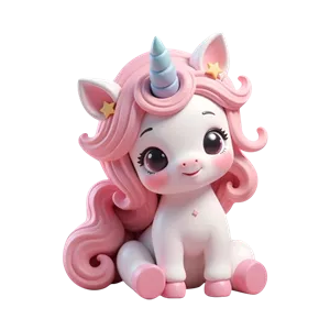 چراغ خواب کودک طرح یونیکورن LU081 | مونیموکالا