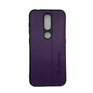 قاب یا کاور ژله ای طرح چرم گوشی موبایل نوکیا 4.2 | Nokia 4.2