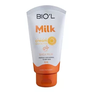 کرم تیوپی شیر شی باتر مناسب پوست خشک بیول