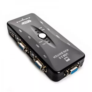 سوئیچ KVM چهار پورت پی نت مدل 104UK کد 1641