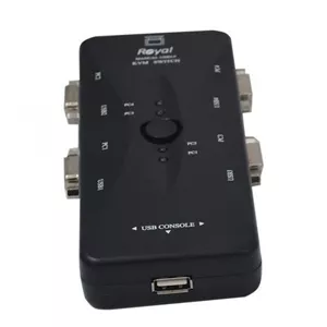 سوئیچ کی وی ام USB رویال 4 پورت کد 4999