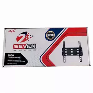 پایه دیواری ثابت تلویزیون سون Seven مناسب برای تلویزیون های 26 تا 43 اینچی مدل SD30 کد 6765