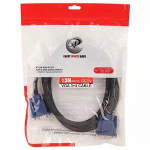 کابل VGA ایکس پی پروداکت 3 4 به طول 1.5 متر کد 7351