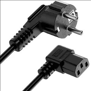 کابل برق پاور ضخامت 3*0.75 زاویه 90 درجه طول 2 متر کد 8189