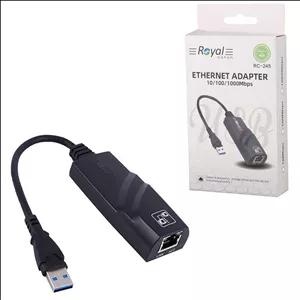 تبدیل USB به LAN رویال RC-245 کد 8853