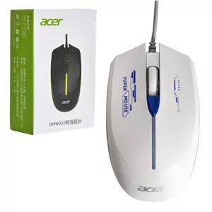 ماوس سیمی LED RGB ایسر (acer)مدل OMW020 سایلنت کد 8904-8942