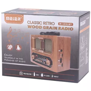 رادیو اسپیکر بلوتوثی رم و فلش خور Meier M-1931BT