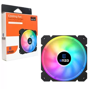 فن کیس 12*12 سانتی متر RGB دار انزو ENZO FAN-003