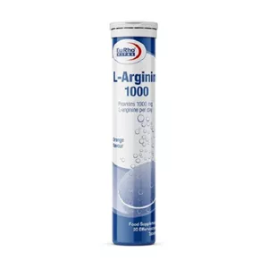 قرص جوشان ال آرژنین 1000 میلی گرم یوروویتال بسته 20 عددی