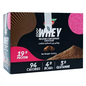 پروتئین وی با طعم شکلات کاله پرو - 25 گرم بسته 12 عددی