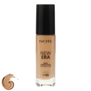کرم پودر مایع SPF 50 نوت مدل NEW ERA شماره 150 مناسب برای انواع پوست حجم 30 میلی‌لیتر