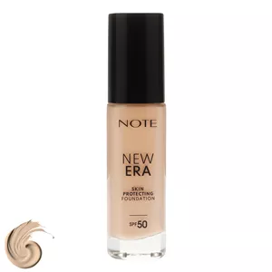 کرم پودر مایع SPF 50 نوت مدل NEW ERA شماره 140 مناسب برای انواع پوست حجم 30 میلی‌لیتر