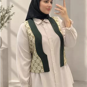 جلیقه مجلسی زنانه تمنا - سایز: سایز 52