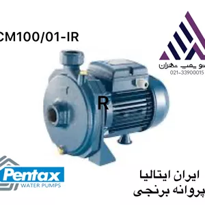 پنتاکس | پمپ  بشقابی  پروانه برنجی | مدل CM100/01=(IR) | مونتاژ | 1 اسب | هد 33 متر