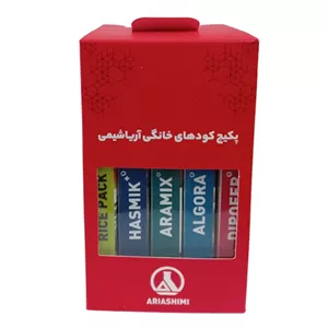 پکیج کودهای خانگی آریاشیمی (حاوی 5 نوع کود)