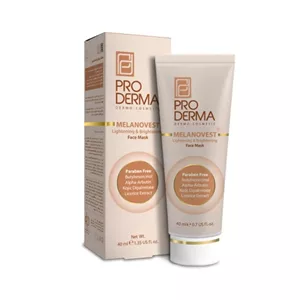 ماسک روشن کننده صورت پرودرما مدل ملانووست-MELANOVEST وزن 40 گرم