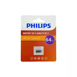کارت حافظه microSD فیلیپس (Philips) Ultra Speed U3 ظرفیت 64 گیگابایت
