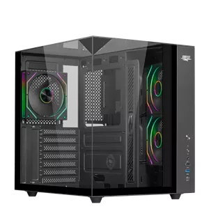 کیس کامپیوتر اوست مدل AWEST AQ-15TG-B