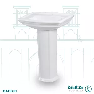 کاسه و پایه روشویی ایساتیس ملینا 60