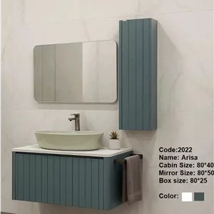 فول ست روشویی کابینتی رابوکا آریسا زیتونی(کابین-آینه-باکس-سنگ)