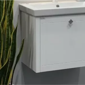 کابین روشویی پی وی سی رابوکا الوند سفید مات35*60 دیواریCZZAL15