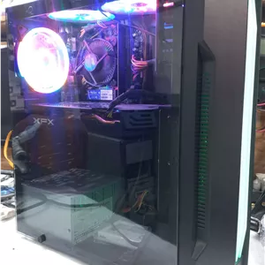 کیس کامل اورکول بغل شیشه ای Asus H110 / Intel i5 Gen6 / 16GB / NVME 512 / 1Tb WD / RX580 8Gb