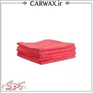 پک پنج عددی دستمال میکروفایبر 40*40 دیتیلینگ خودرو فور بای فور 4*4