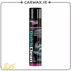اسپری تمیز کننده و واکس فومی لاستیک کوئیک کلین Quick Clean Tire Foam Cleaner