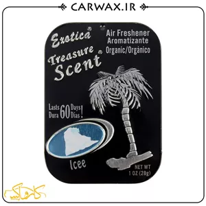 خوشبو کننده کنسروی خودرو اگزاتیکا یخ Exotica Treasure Scent Exotica Ice