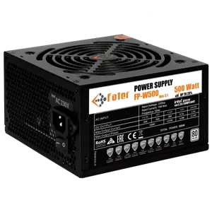 پاور کامپیوتر 500 وات فاطر مدل FATER FP-W500 80Plus