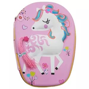 جامدادی کتابی برجسته سایز بزرگ طرح اسب خوشحال Happy Horse لایت استار