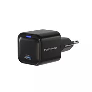 شارژر دیواری 20 وات پاورولوژی Powerology Ultra-Compact GaN Charger 20W PWC015
