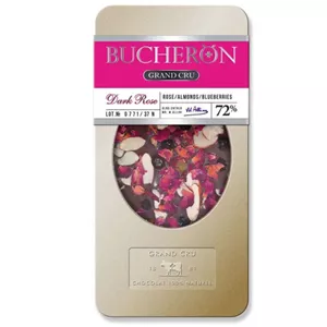 شکلات تخته ای شیری بوچرون با طعم کارامل نمکی ، گل ذرت و زعفران وزن 100 گرم - BUCHERON GRAND CRU