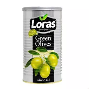 زیتون سیاه لوراس Loras وزن 800 گرم