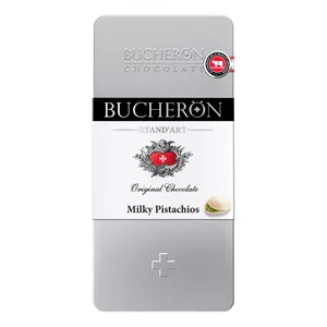 شکلات تخته ای شیری بوچرون با طعم تلخ 72% وزن 100 گرم - BUCHERON STAND'ART