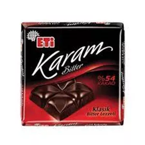 شکلات کاکائویی با مغز پسته اتی وزن 60 گرم